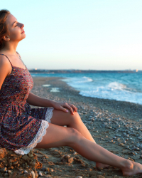 Solo On The Beach