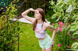 Rain-can't-stop-Kitty's-wet-pussy