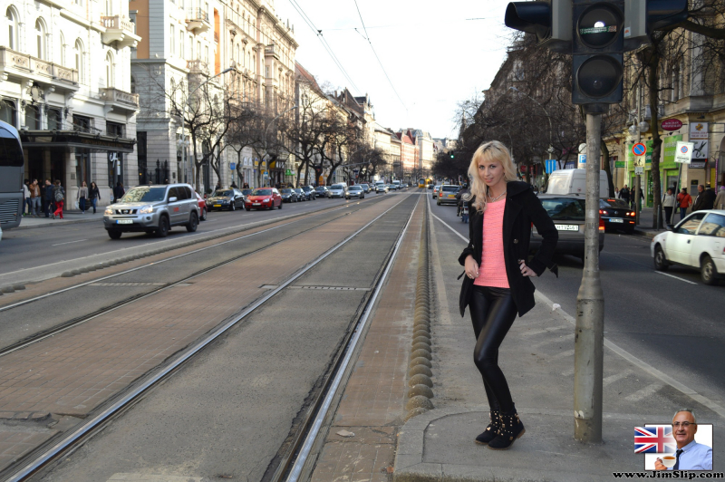 Tram driver takes a detour!