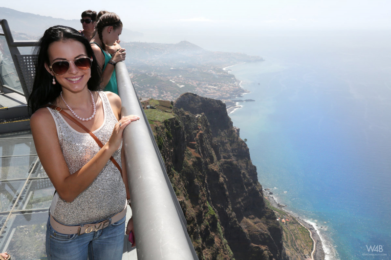 Beautiful tourist