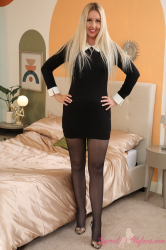 Black-Minidress-Black-Pantyhose-Over-Stockings
