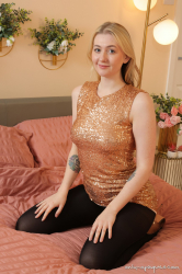 Sparkling-Dress-Black-Opaque-Pantyhose