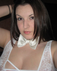 Lace and Bow Tie