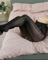 Christmas Dress Boots Patterned Tights
