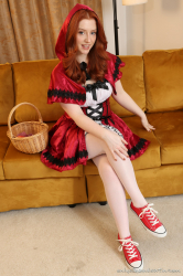 Little-Red-Riding-Hood-Sneakers-Pantyhose