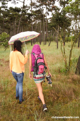 Young-lesbians-pleasing-each-other-in-the-rain