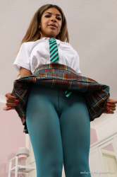 College-Girl-Uniform-Pantyhose