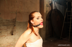 Denisa-chairtied-tightly-ballgagged