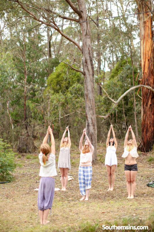 Yoga lesson