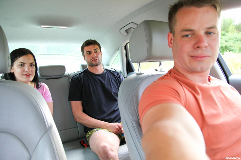 Roadside bisex Hitchhikers