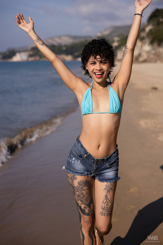 Happiness On The Beach