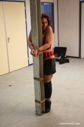 Rani-poletied-ballgagged-assslapped