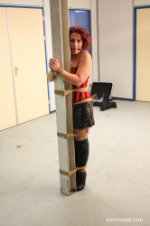 Rani-poletied-ballgagged-assslapped