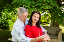 Outdoor-karate-practice