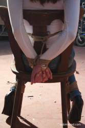 Damsel-In-Distress-Chairtied-Ballgagged