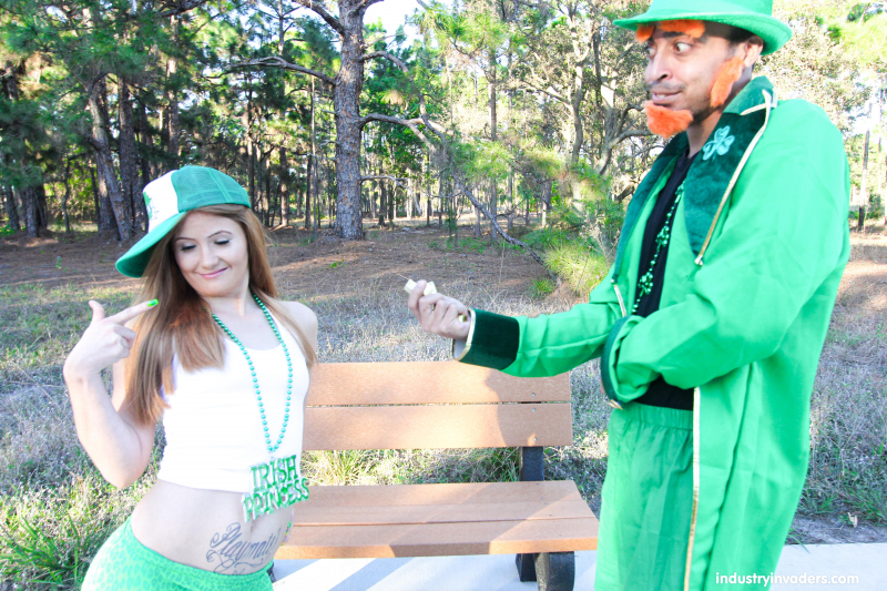 Irish ginger sucks dick on St. Patricks Day