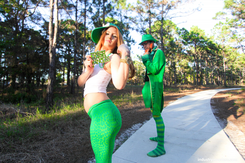 Irish ginger sucks dick on St. Patricks Day