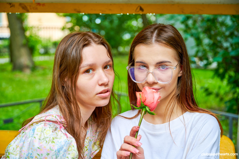 Lesbians love flowers