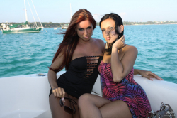 On-a-yacht
