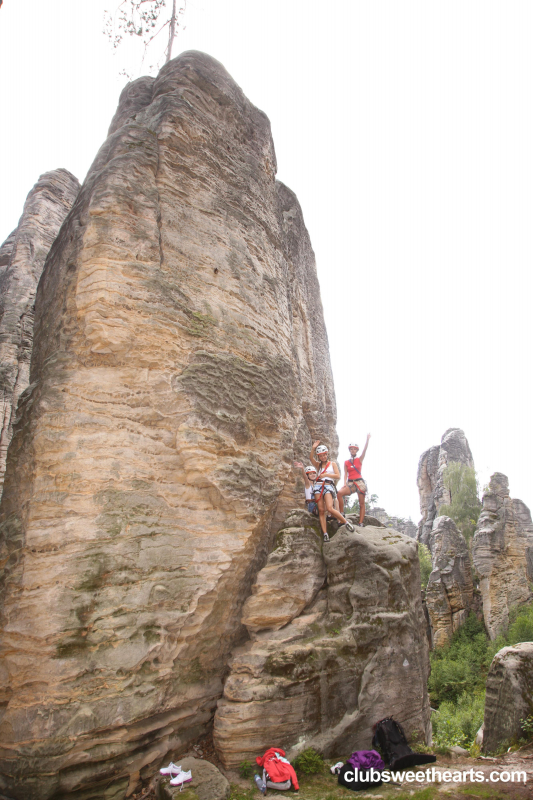 Naked mountain climbing part 1