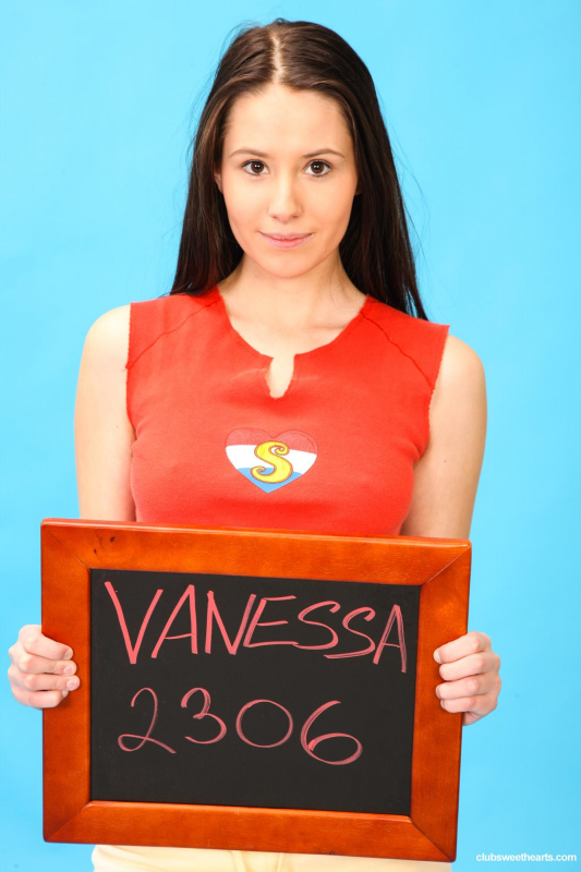 Casting shoot of Vanessa