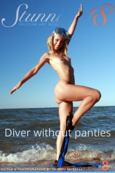 Diver-without-panties