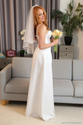 Bride-High-Heels-White-Stockings