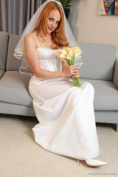 Bride-High-Heels-White-Stockings