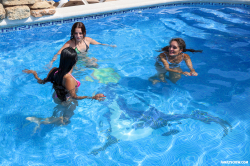 Family-spanish-pool-party-part-1