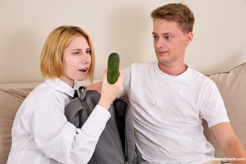 What am I supposed to do with a cucumber?