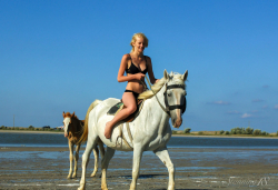 Riding-by-the-Beach