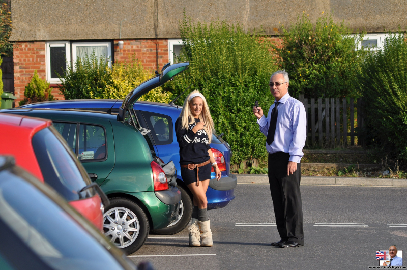 Lou Lou College Girl Crumpet!