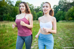 Nicole-and-Molly-are-too-hot-to-run