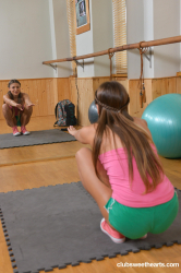 Cute-sporty-teen-masturbating-at-the-gym