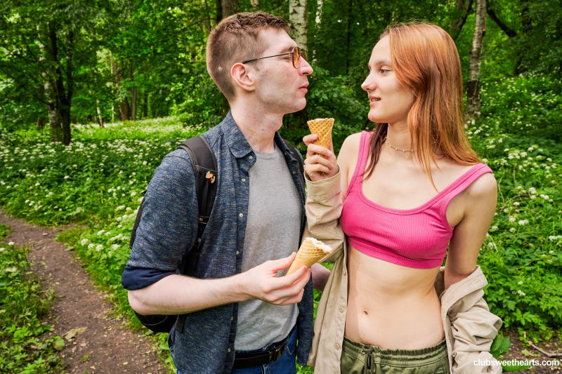 I'll let you lick my ice cream