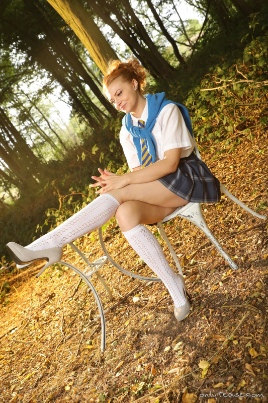 College Uniform Knee High Socks